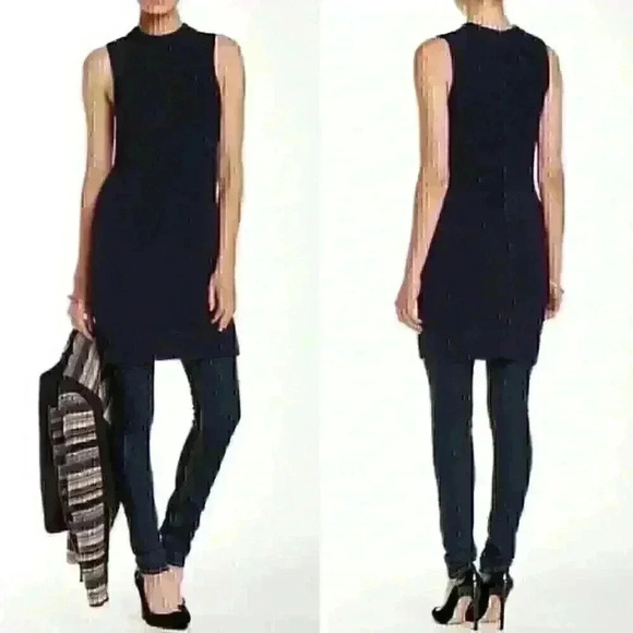 Brochu Walker Aida Blue Womens Size S Knitted Sleeveless Sweater Dress - Picture 1 of 6